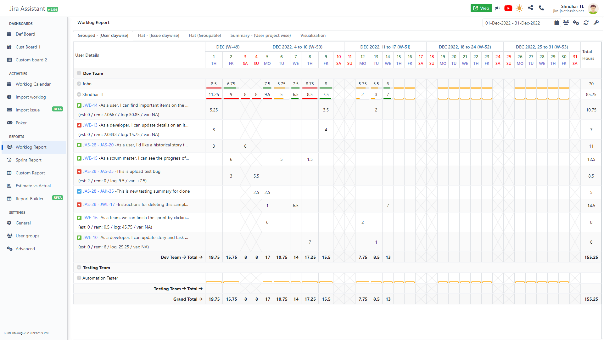Bulk import jira assistant 